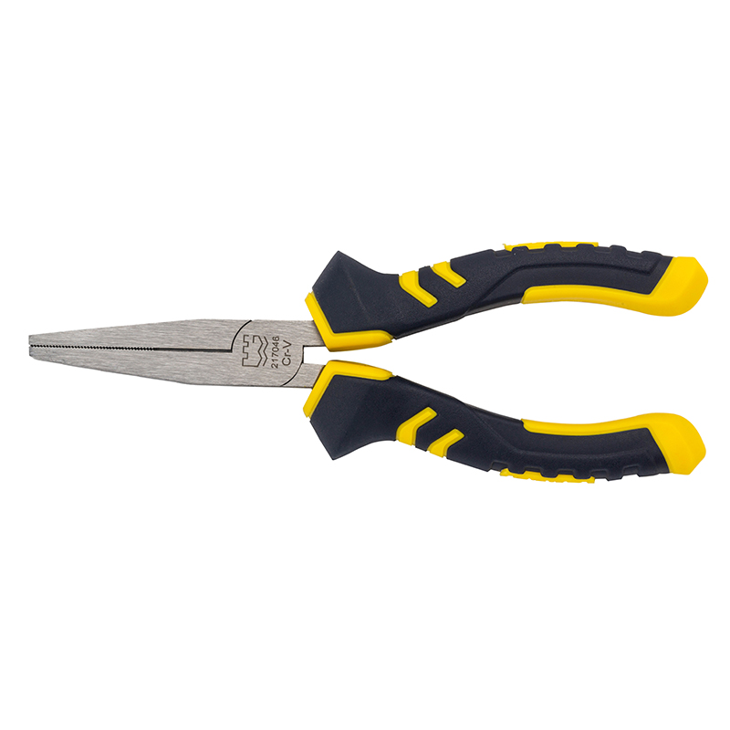 Great Wall Professional Cr-V European-Style Polished Long Flat Nose Pliers