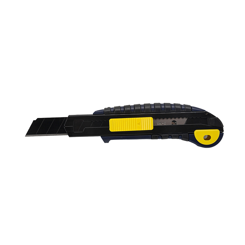 Great Wall Rubber Housing Handle Heavy-Duty 8-Point Snap-Off Blade Utility Knife