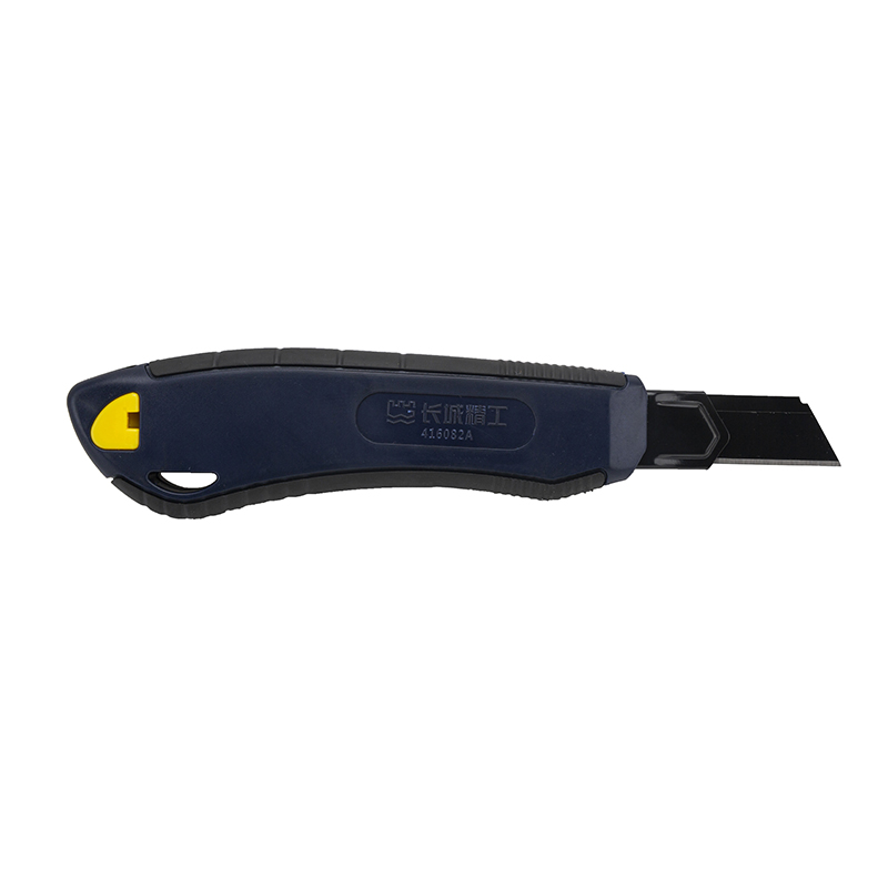 Great Wall Rubber Housing Handle Economic 8-Point Snap-Off Blade Utility Knife