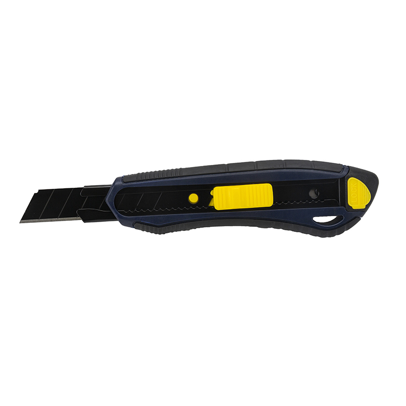 Great Wall Rubber Housing Handle Economic 8-Point Snap-Off Blade Utility Knife