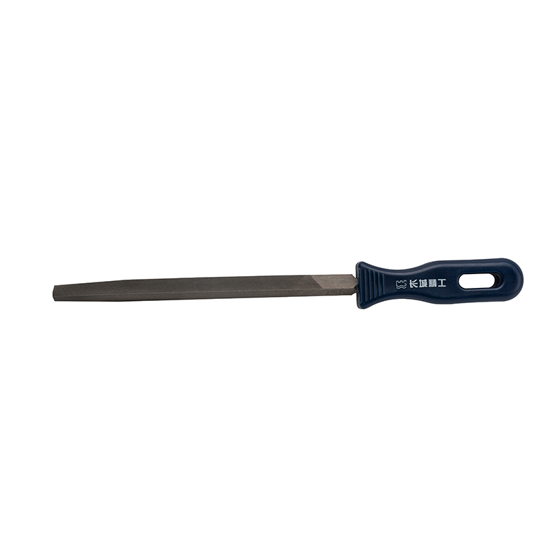 Great Wall Plastic Handle Triangular File, Coarse Teeth