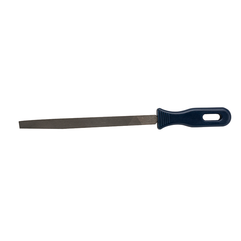 Great Wall Plastic Handle Triangular File, Medium Teeth