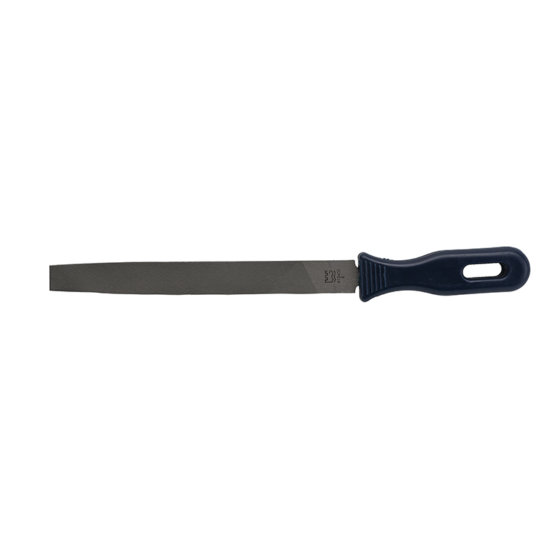 Great Wall Plastic Handle Half-Round File, Coarse Teeth