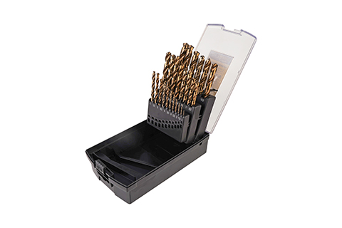 Great Wall 25-Piece Straight Cobalt Twist Drill Set