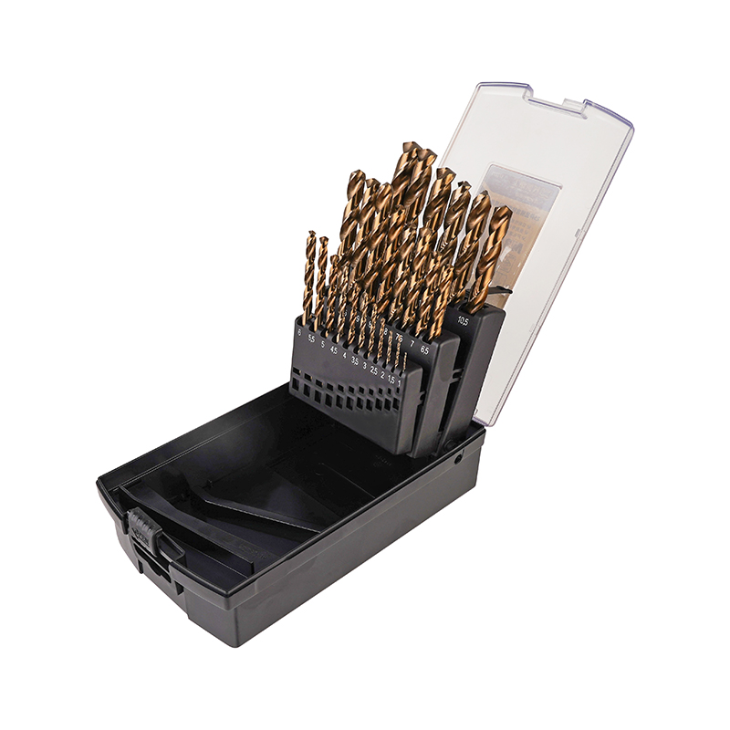 Great Wall 25-Piece Straight Cobalt Twist Drill Set