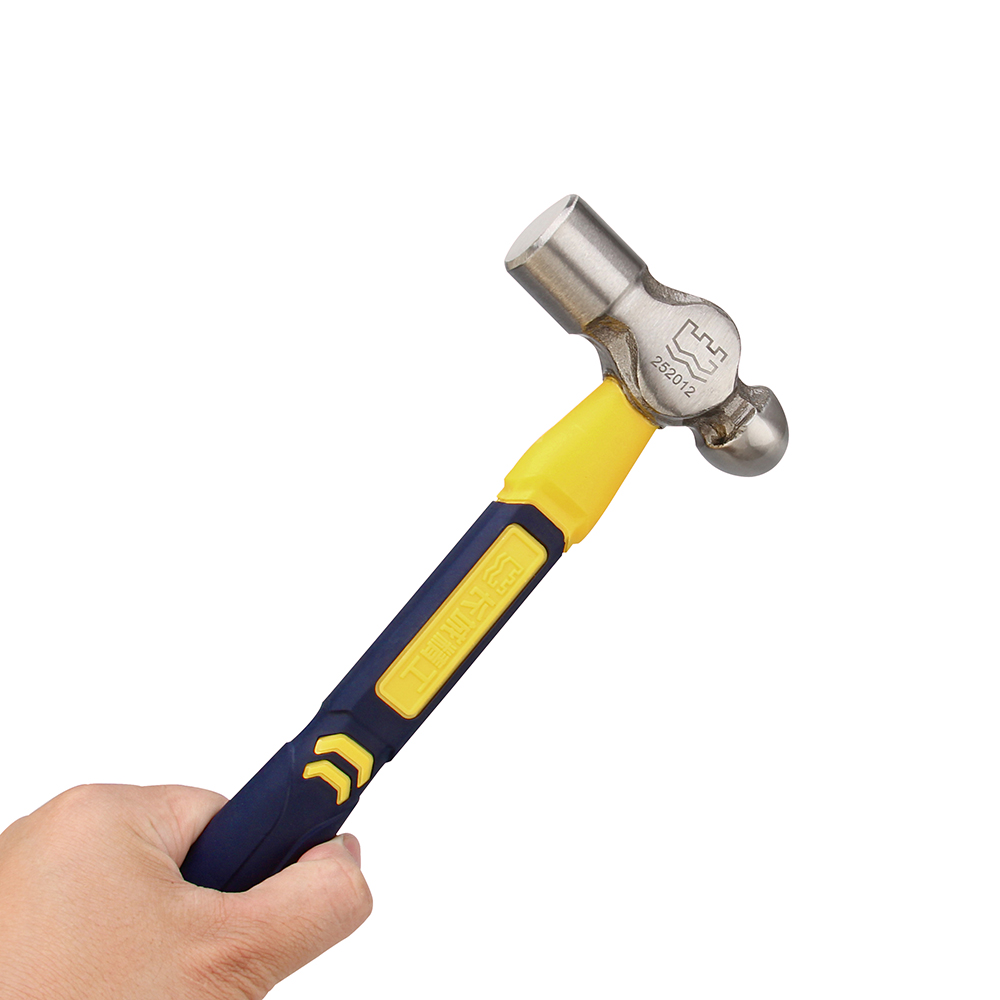 Great Wall Precision Polished Fiber Handle Ball-Peen Hammer