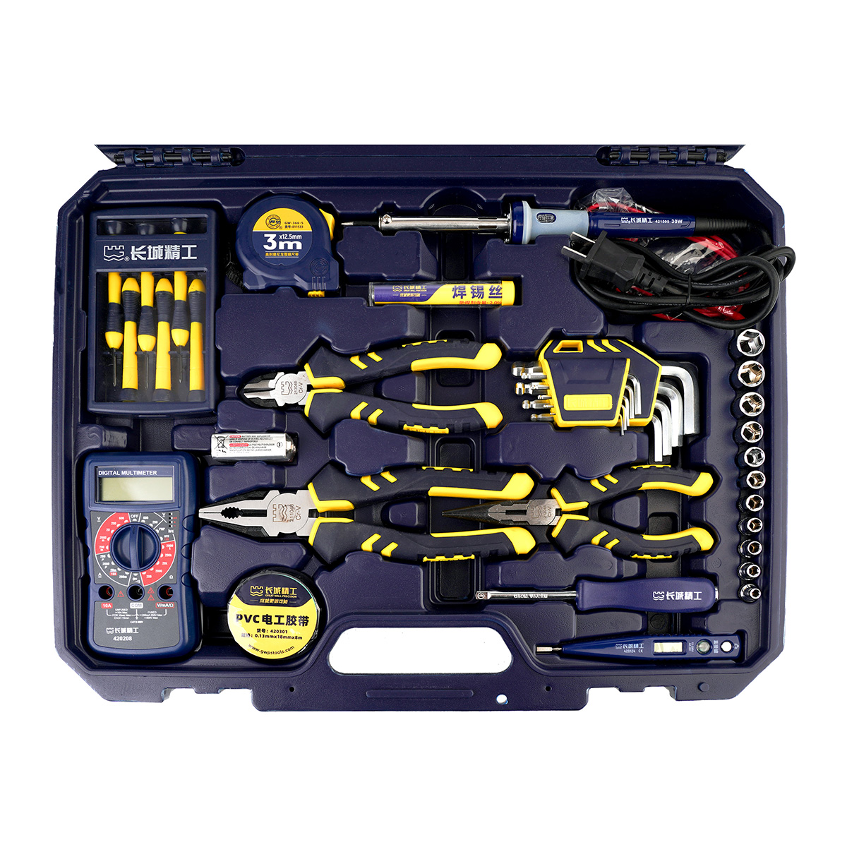 Great Wall 53pcs Tool Kit for electrician use