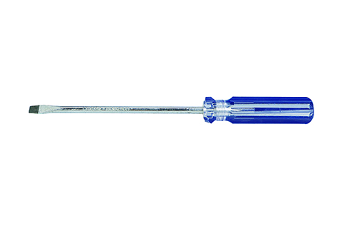 Great Wall Cr-V Blue Transparent Striped Slotted Screwdriver