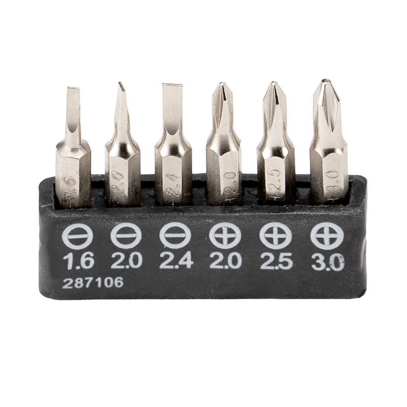 Great Wall 6pcs Slotted and Phillips Mini Screwdriver Set