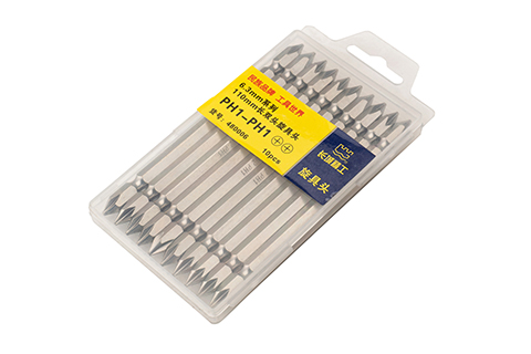 Great Wall 6.3mm/110mm Double-Ended Phillips Screwdriver Bits