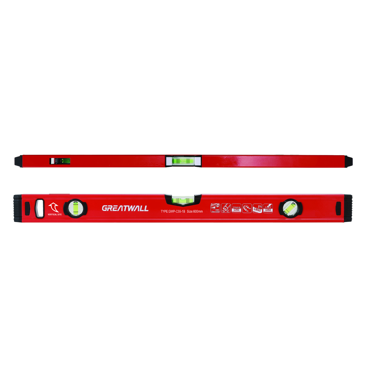 High accuracy spirit level GWP-55-1