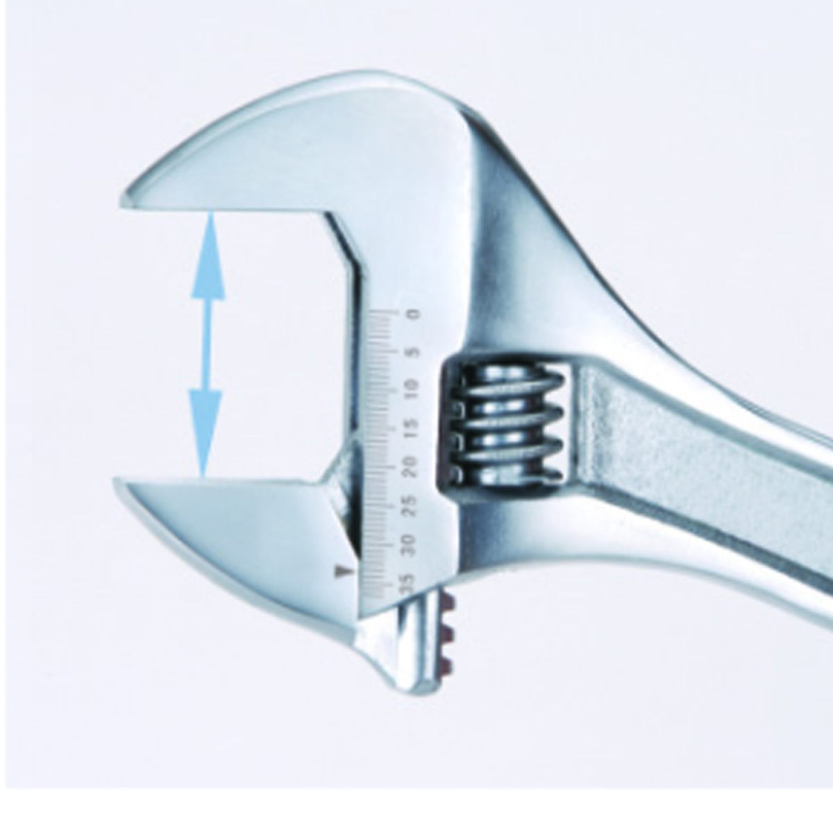 Cr-V adjustable wrench series 10